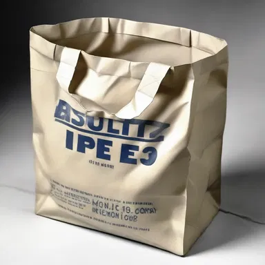 During World War II, carrier bags were scarce due to rationing, so people used alternatives like cloth bags.
