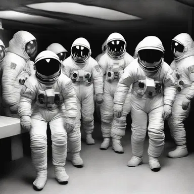 In the science fiction novel, the astronauts wore overall to protect themselves from the harmful radiation in outer space.