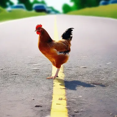 Why did the chicken cross the road? To avoid being called a recreant chicken!