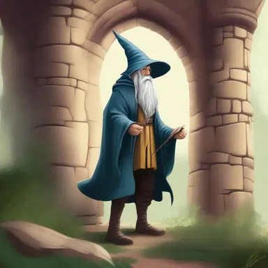 In the realm of magic and dragons, the recreant wizard hid away in his tower, too afraid to face the challenges of the outside world.
