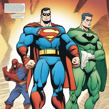 In the comic book series, the main character is a recreant superhero who turns against his fellow heroes and joins the villain's side.