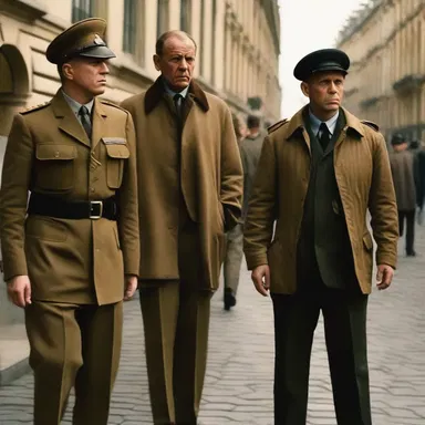 The film tells the story of a recreant spy who betrays his country and joins the enemy forces.