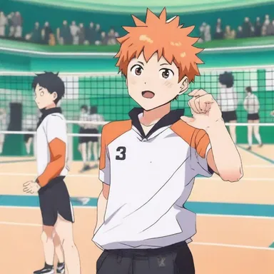 In the popular anime 'Haikyuu!!', the main protagonist is named Hinata Shoyo and is often associated with the snowbird due to his small and agile nature on the volleyball court.