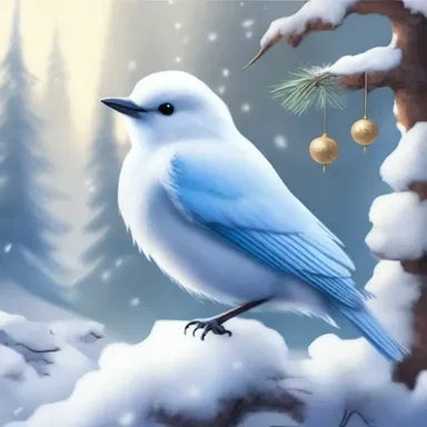 In the fantasy novel 'Snowbird's Quest', the magical snowbird is a messenger from the winter kingdom to the human world, bringing tidings of the coming season.