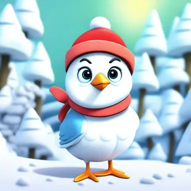 The animated series 'The Adventures of Snowbird and Friends' follows the exciting escapades of a group of whimsical characters, including a snowbird named Flurry, as they navigate the snowy landscapes.