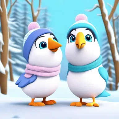 The animated series 'The Adventures of Snowbird and Friends' follows the exciting escapades of a group of whimsical characters, including a snowbird named Flurry, as they navigate the snowy landscapes.