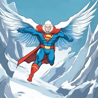 In the comic book 'Snowbird: A Hero's Journey', the snowbird is portrayed as a superhero with the ability to control ice and snow.