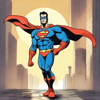 The superhero was destined to save the world from the clutches of evil.