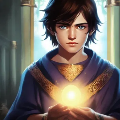 The young protagonist was destined to become the chosen one and fulfill the ancient prophecy.