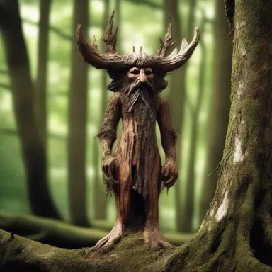 According to ancient mythology, wood spirits were considered the guardians of the forest, protecting it from any harm.