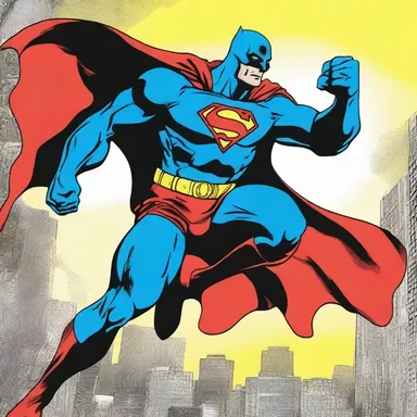 In comics, the superhero's power is often portrayed with ephemerality, allowing them to disappear or rapidly move from one place to another.