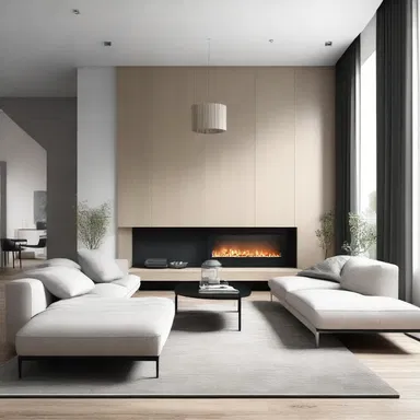 The modern minimalist style mainlines simplicity and functionality in both architecture and interior design.