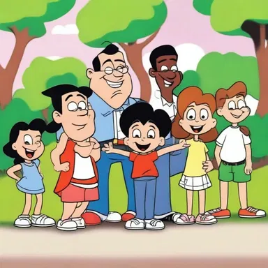 The characters' similarity in appearance and personality made the cartoon enjoyable for kids and adults alike.