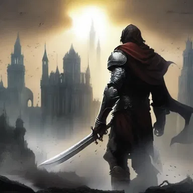 The protagonist's daunting quest to save the world from evil forces is the central theme of the epic novel.