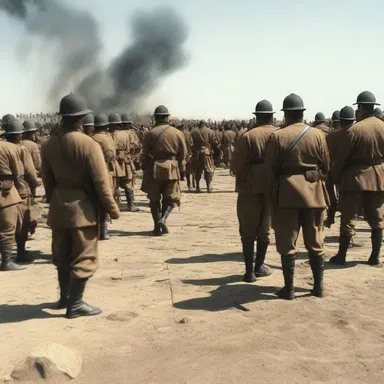 The intense scene in the movie recreated a firing party at a military execution, leaving the audience in shock.