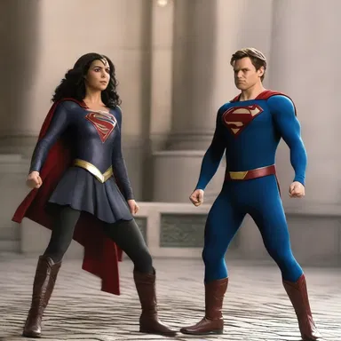 The protagonist in the movie was powerless against the evil forces.