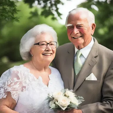 With each passing day, their love grew stronger and their day-by-day romance turned into a lifelong commitment.