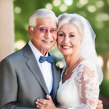 With each passing day, their love grew stronger and their day-by-day romance turned into a lifelong commitment.