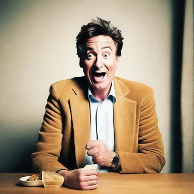 The comedian's day-by-day observations about mundane life situations never failed to make the audience burst into laughter.