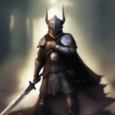 The ancient prophecy spoke of a swarthy warrior who would rise to defeat the dark forces and restore peace to the kingdom.