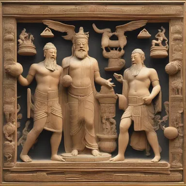 Ancient legends often depict mythical beings engaging in prosperous international trade, symbolizing the harmonious exchange of goods and ideas without government interference.