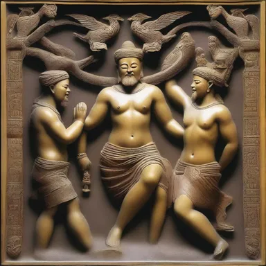 Ancient legends often depict mythical beings engaging in prosperous international trade, symbolizing the harmonious exchange of goods and ideas without government interference.