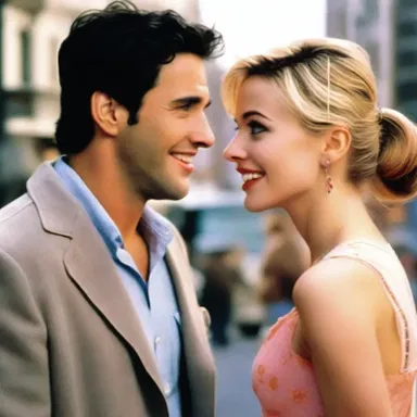 In the romantic comedy movie, the main character discloses their true feelings to their love interest at the end of the film.