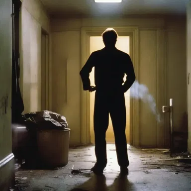 The director chose to disclose the twist ending in the final scene of the movie.