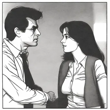 The director chose to disclose the twist ending in the final scene of the movie.
