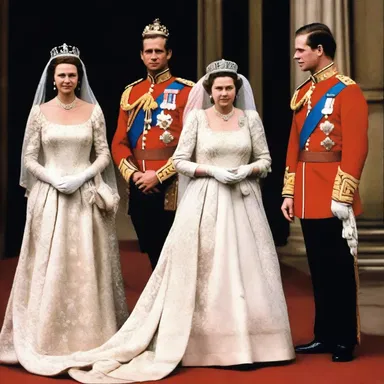 The coronation ceremony of Queen Elizabeth II was a momentous event, with the regalia showcasing the long-standing traditions of the British monarchy.