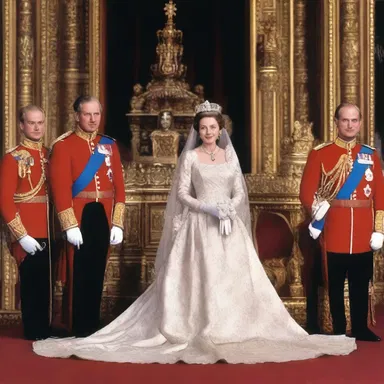 The coronation ceremony of Queen Elizabeth II was a momentous event, with the regalia showcasing the long-standing traditions of the British monarchy.