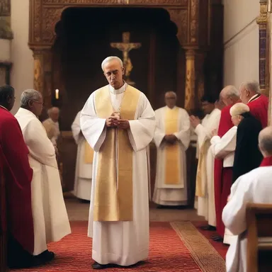The priest advised his congregation to confront their sins and seek forgiveness from God.