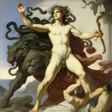 In Greek mythology, Perseus had to confront the terrifying Medusa in order to save Andromeda.