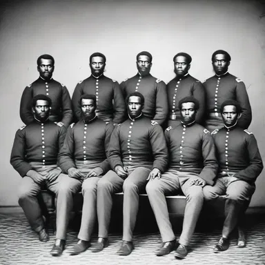 During the American Civil War, the 54th Massachusetts Regiment was a highly esteemed African-American regiment.