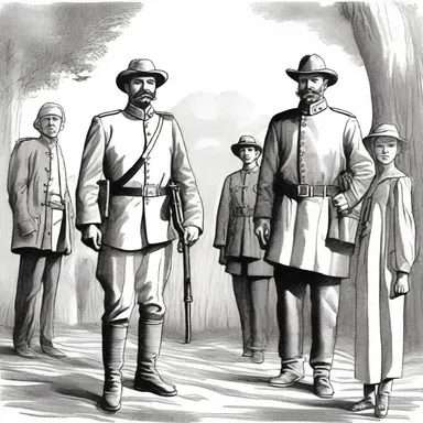 The author wanted to regiment the characters in his novel, each having a different role and development throughout the story.