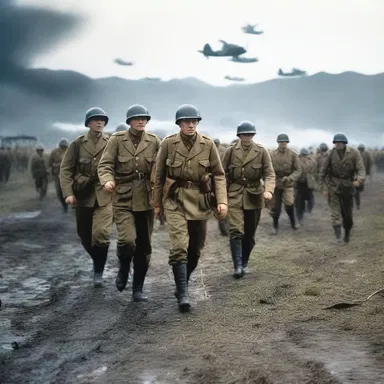 During World War II, the Allied forces regimented their troops to ensure better coordination and effective combat strategies.