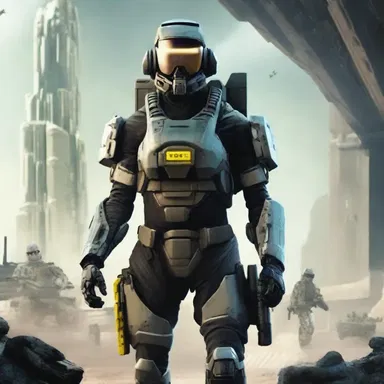 In the science fiction novel, the protagonist discovers a secret military organization that regiments soldiers with advanced technology.