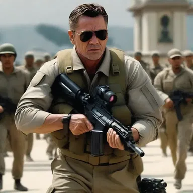 In the action movie, the main character is recruited into a secret government agency and undergoes vigorous training to be regimented as a skilled operative.