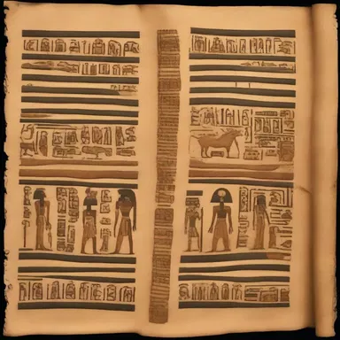 The ancient Egyptian scroll contained a beautifully preserved story about their civilization.