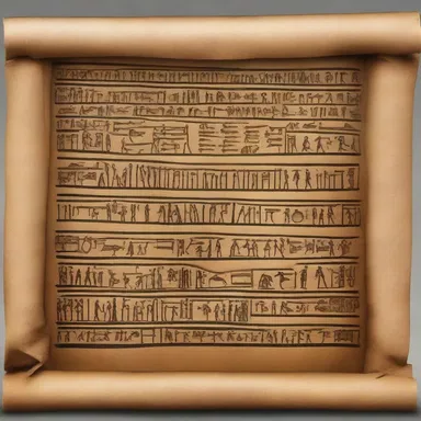 The ancient Egyptian scroll contained a beautifully preserved story about their civilization.