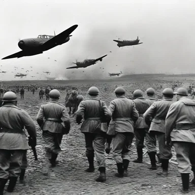 During the preposition of World War II, Allied forces fought against the Axis powers.