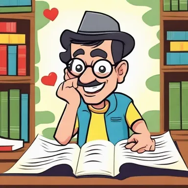 The novel's protagonist is a lovable goofball who constantly makes the reader laugh with his silly antics.