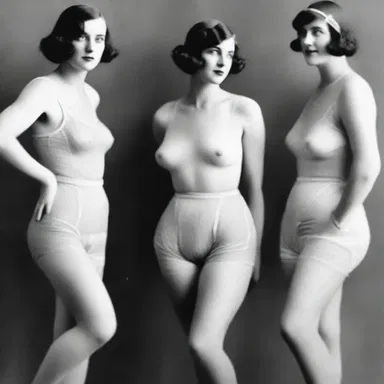 During the 1920s, women started embracing a more liberating style and began wearing knickers as a symbol of their changing roles in society.