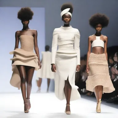 The avant-garde fashion show presented a collection of waking garments that challenged traditional designs and norms.