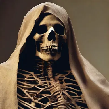 The author skillfully used the concept of mummification necrosis to emphasize the decay and deterioration of the protagonist's soul.