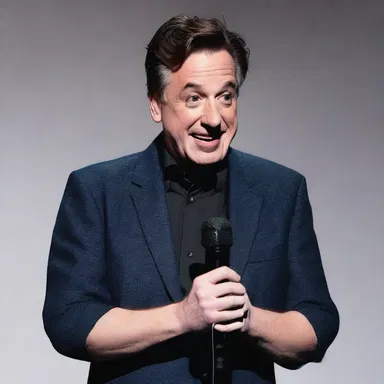 The comedian's delivery was somewhat mumbled, making parts of the joke unintelligible and dampening the audience's response.