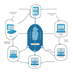 A high-resolution digital diagram illustrating a subnet mask, showing how bits are used to identify the network and hosts in an IP address