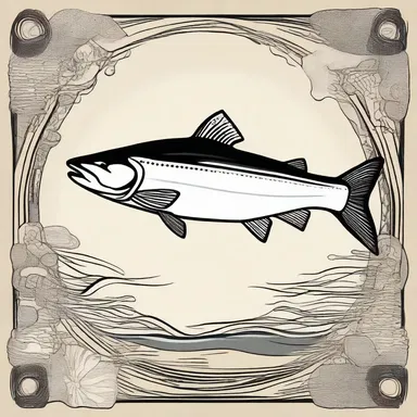 In Native American mythology, landlocked salmon are believed to be the transformation of a powerful spirit who grants abundance and prosperity to the tribes.