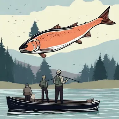 A group of friends go on a fishing trip to an isolated lake, unaware of the terrifying landlocked salmon that have grown to monstrous sizes and attack anything that enters the water.