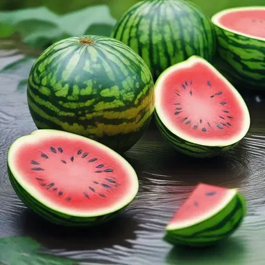 Why did the watermelon refuse to cross the rill? Because it didn't want to get its seeds wet!